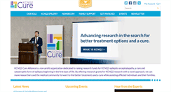 Desktop Screenshot of kcnq2cure.org